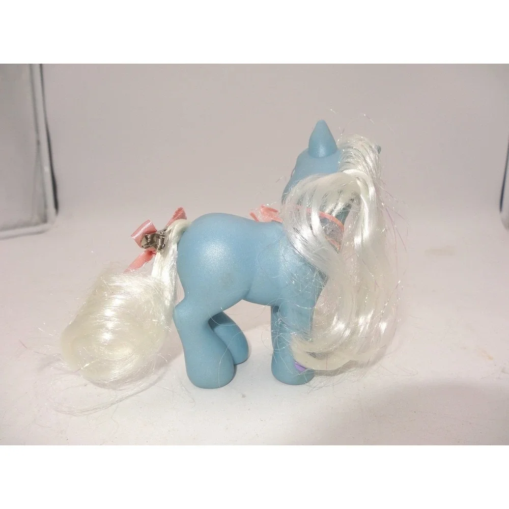My Little Pony‎ G3 Bee Bop Blue Earth Pony with Scarf and Bow 2002 Hasbro
